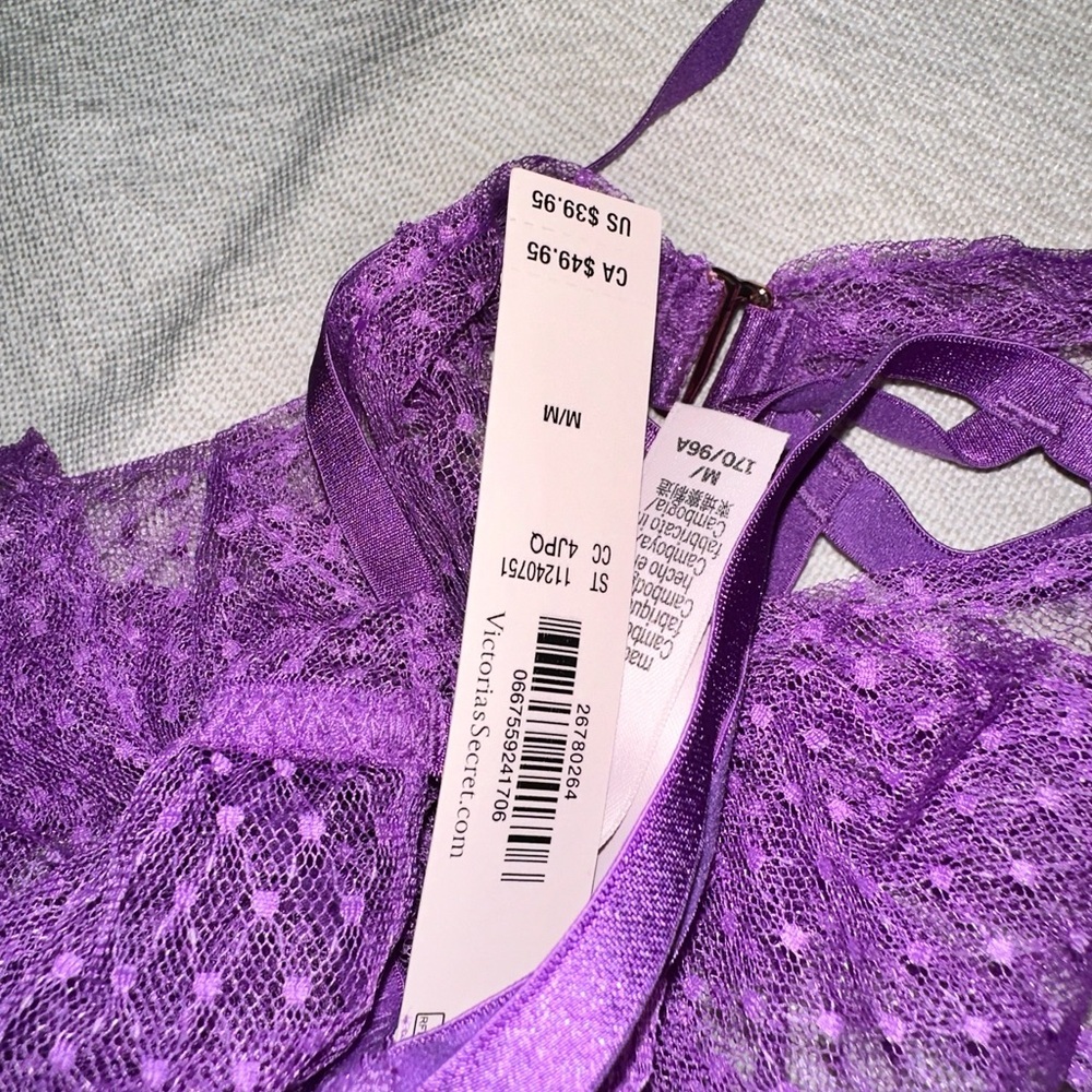 Victoria’s Secret Sexy mesh bow lingerie - Picture 4 of 6